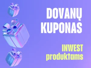 Dovanų kuponas INWEST produktams